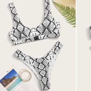 Brand New Snakeskin Swimsuit